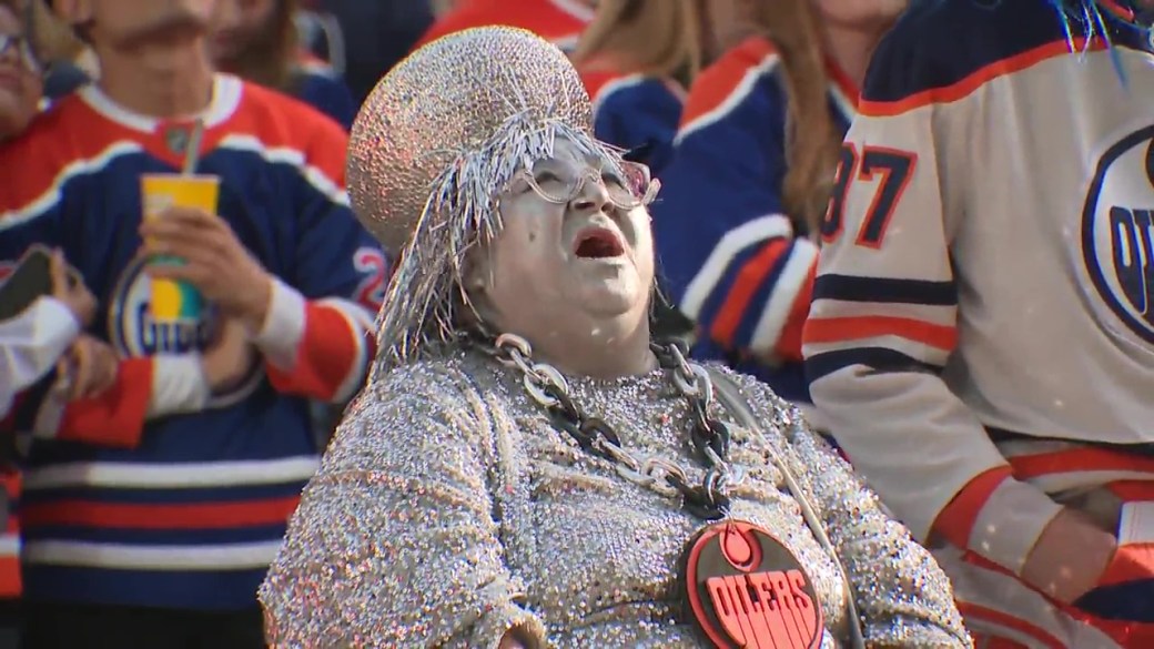 Click to play video: 'Meet Mama Stanley, the passionate Edmonton Oilers fan'