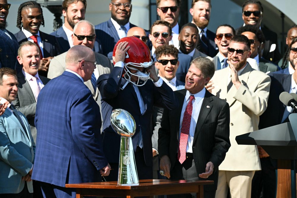 Kansas City Chiefs Chiefs Celebrate Their Super Bowl Win at the White House