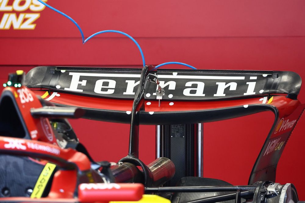 Ferrari SF-24 rear wing detail