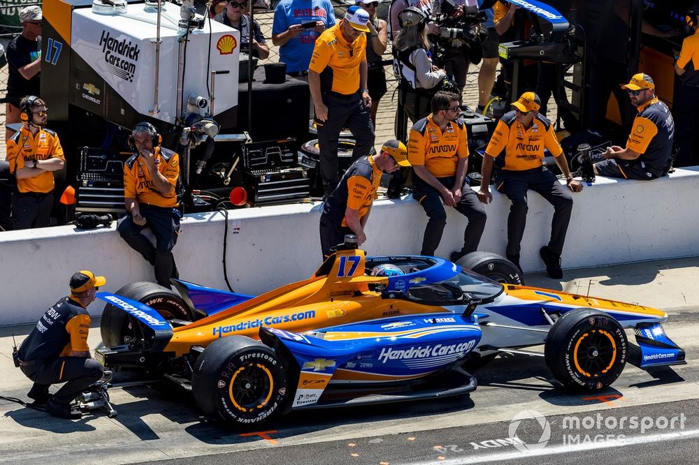 Kyle Larson, Arrow McLaren/Rick Hendrick Chevrolet