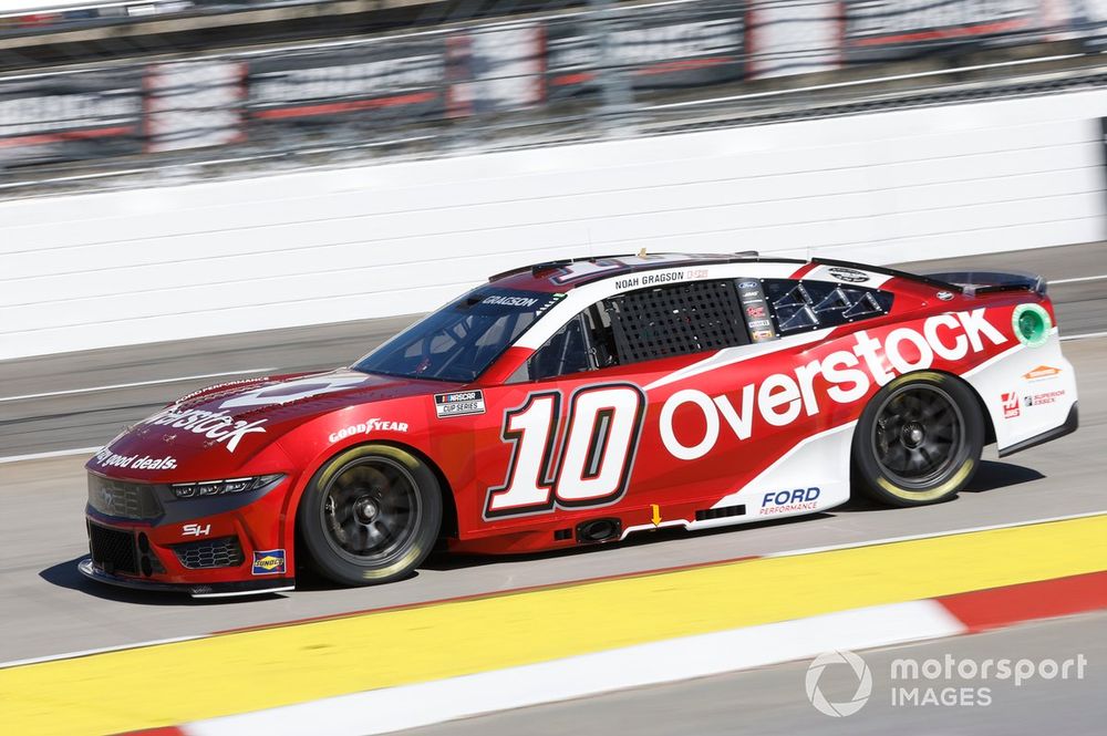 Noah Gragson, Stewart-Haas Racing, Overstock.com Ford Mustang