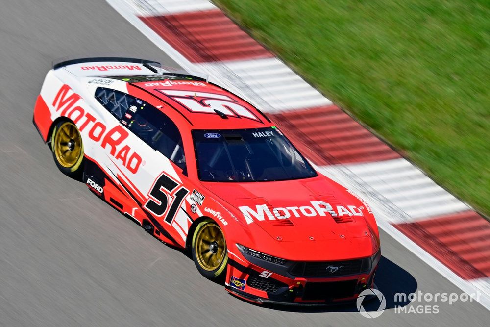 Justin Haley, Rick Ware Racing, MotoRad Ford Mustang