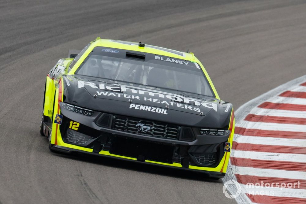 Ryan Blaney, Team Penske, Menards\Richmond Water Heaters Ford Mustang