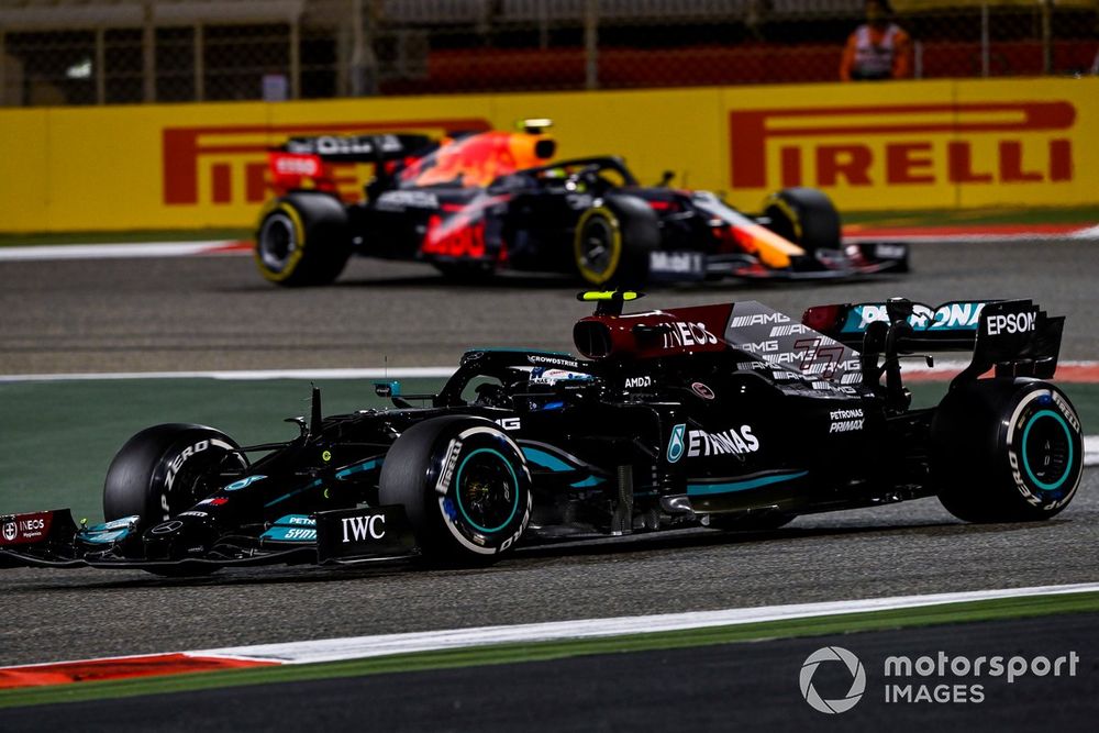 Bottas got closer to Hamilton's points tally in 2021 than Perez did to Verstappen, which was crucial in Mercedes taking the constructors' championship that year