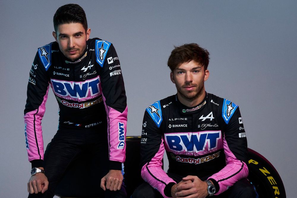 Pierre Gasly, Esteban Ocon, Alpine