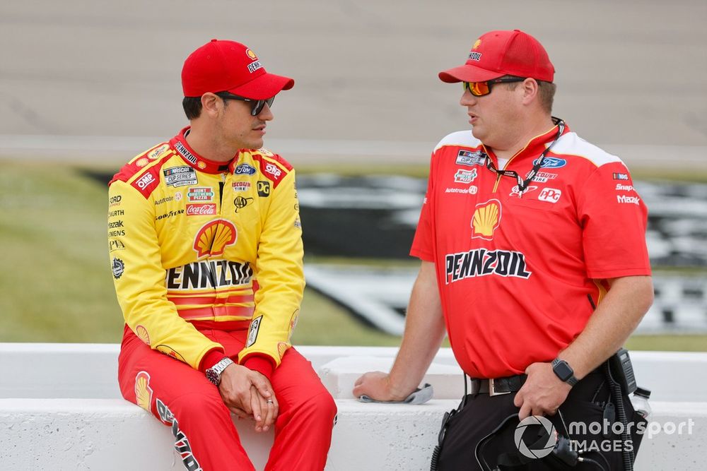 Joey Logano, Team Penske, Shell Pennzoil Ford Mustang