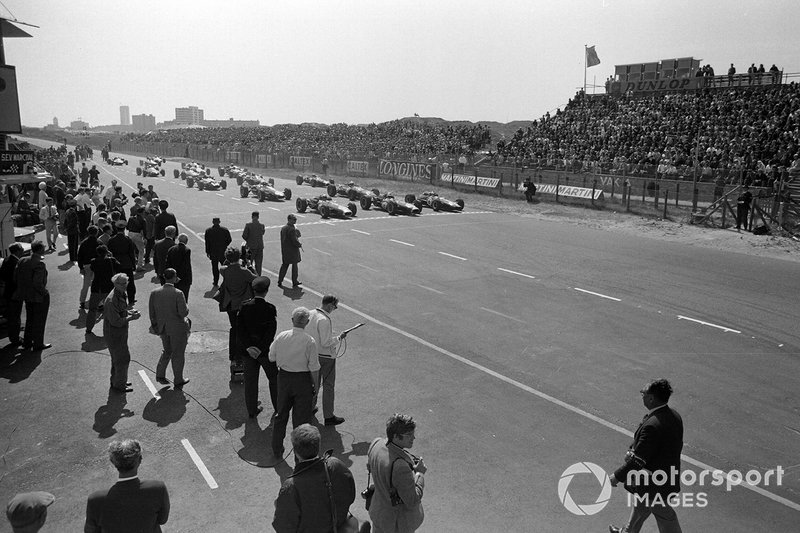 Jack Brabham, Brabham BT19 Repco, Denny Hulme, Brabham BT20 Repco, Jim Clark, Lotus 33 Climax