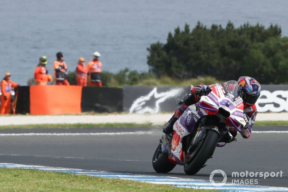 Another victory slipped away from Martin at Phillip Island, where Bagnaia's nous shone through