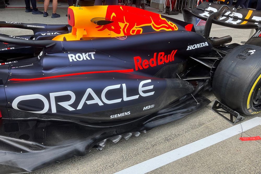 Red Bull Racing RB20 technical detail
