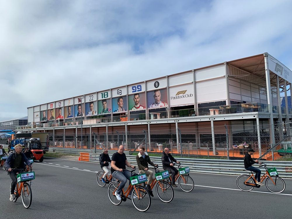 Cycling at Circuit Zandvoort