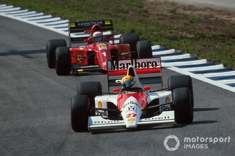 Ayrton Senna, McLaren, Alain Prost, Ferrari