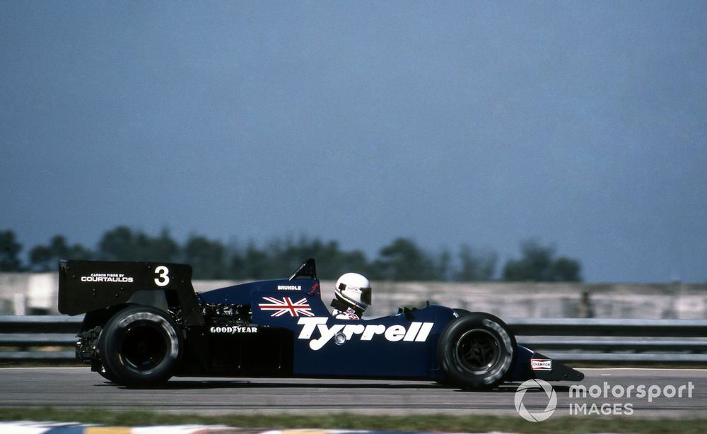 Martin Brundle, Tyrrell 012
