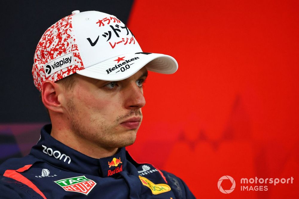 Japanese GP poleman Max Verstappen, Red Bull Racing