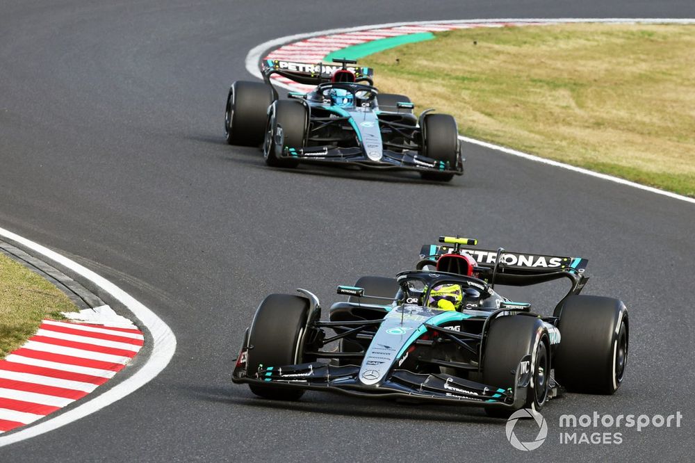 Far from a hoped for podium, Hamilton and Russell finished ninth and seventh in Japan but cause for cautious optimism remains