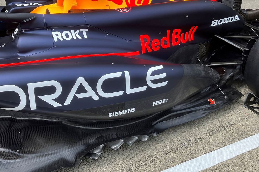 Red Bull RB20 edge wing