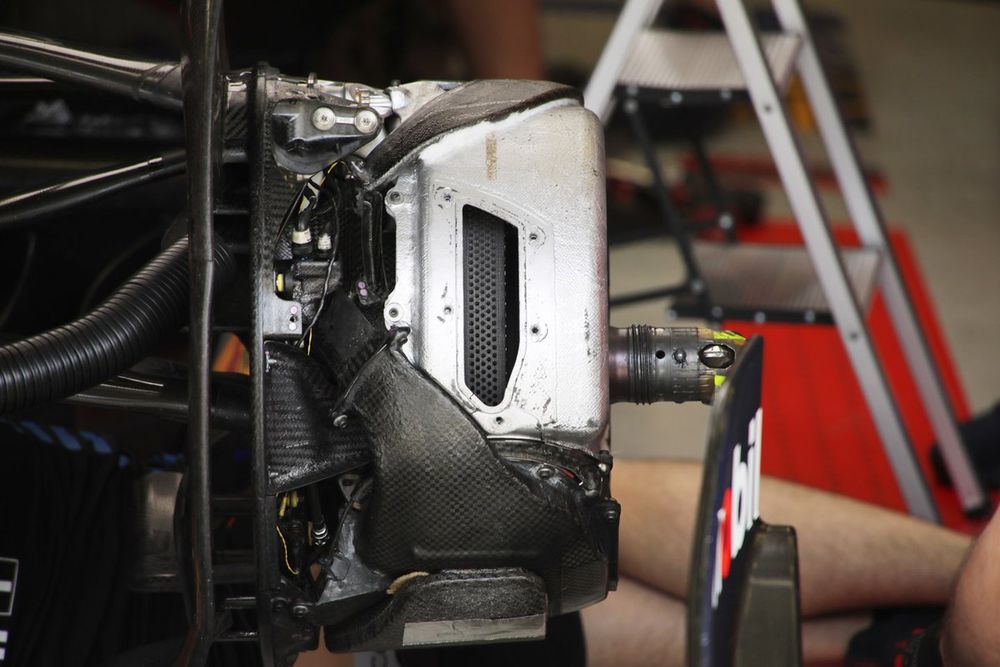 Red Bull Racing RB20 front brake detail