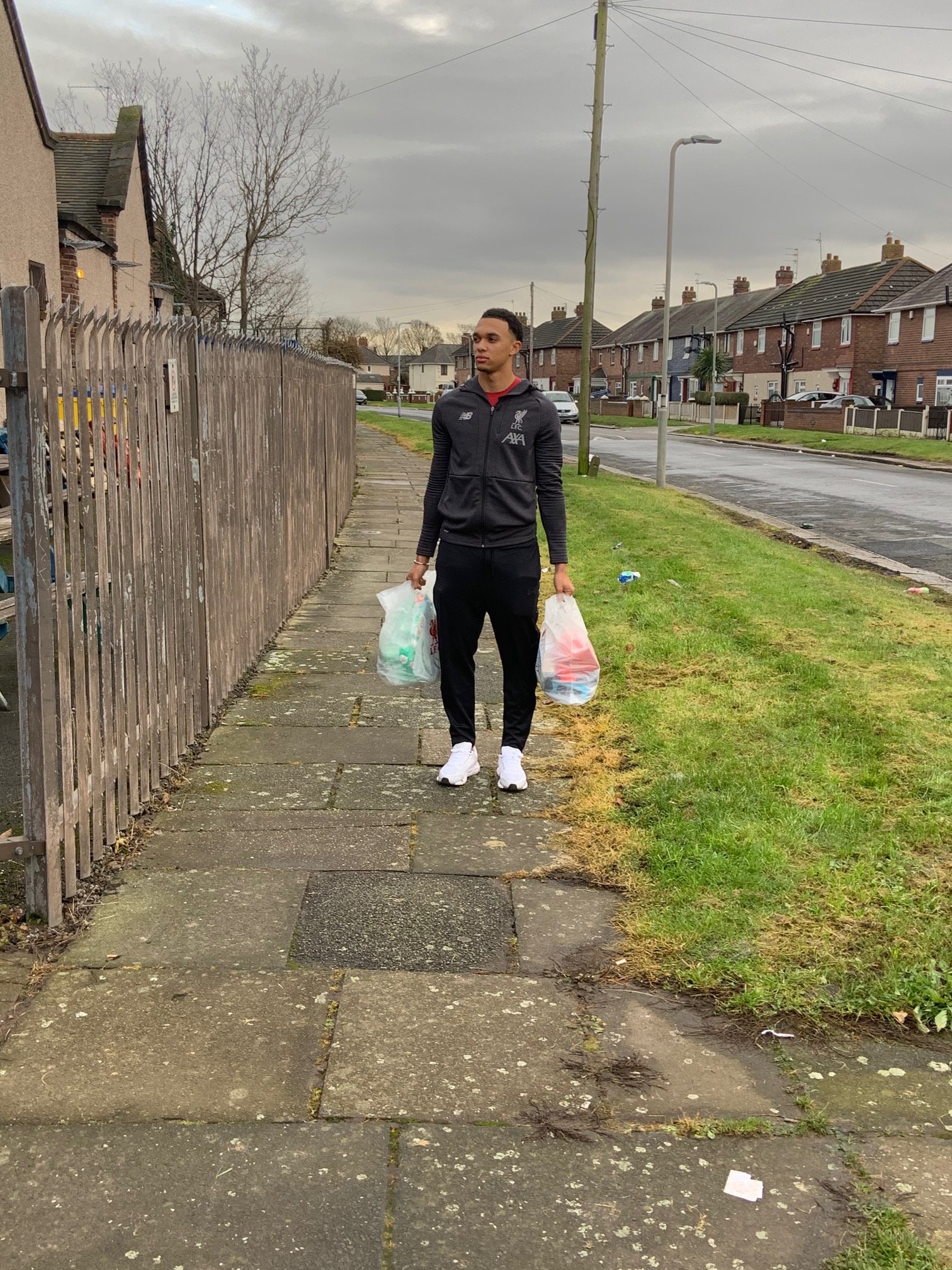 The Anfield Wrap on X: ""I'm really proud that my Club is supporting such  an important cause.” ️ Trent Alexander-Arnold at the launch of Liverpool's  Christmas Foodbank Appeal today ahead of the