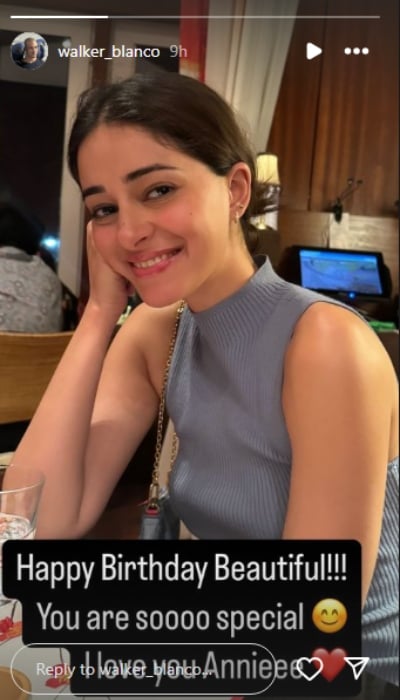 Ananya Panday, Walker Blanco make relationship Instagram official?