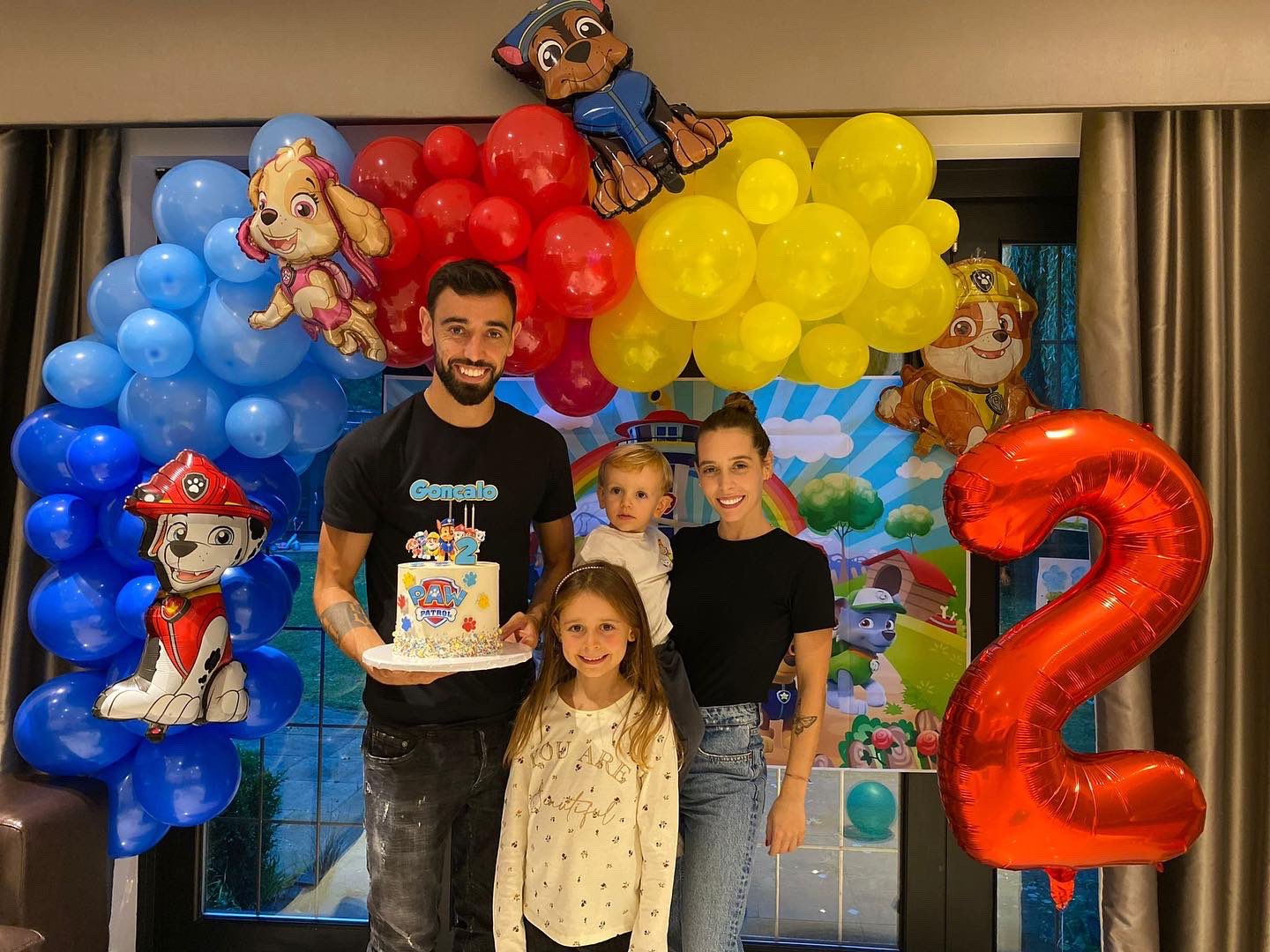 Bruno Fernandes on X: "Gonçalo is turning 2. Great day celebrating his  birthday together ❤️ https://t.co/FqkzlNSDxh" / X